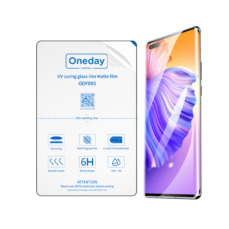 ODF005 MATTE 6H Glass-like  UV film