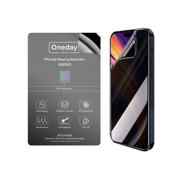 ODF003 MATTE Anti-spy TPU film