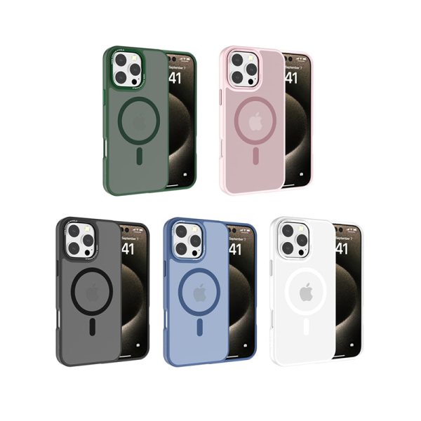NP01 Macaron Matte hard case with magnetic - 图片 3