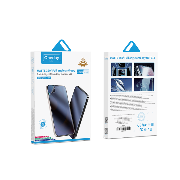 ODF014 MATTE 360° Full angle anti-spy TPU film - 图片 5