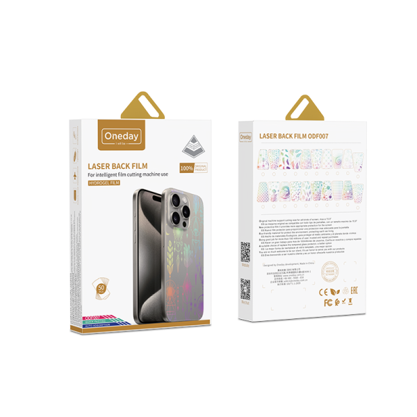 ODF007 Dazzling laser colour back PVC film - 图片 5