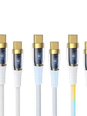 AA01 65W T-ypec to T-ypec 120cm fast charging data cable
