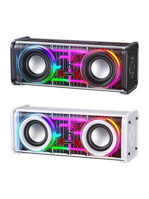 AE05 Multi-colour light LED Double sound mecha Blue tooth speaker