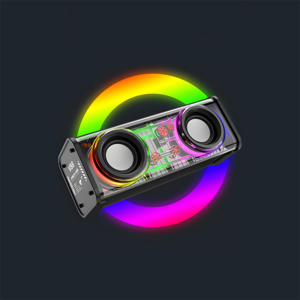 AE05 Multi-colour light LED Double sound mecha Blue tooth speaker - 图片 4