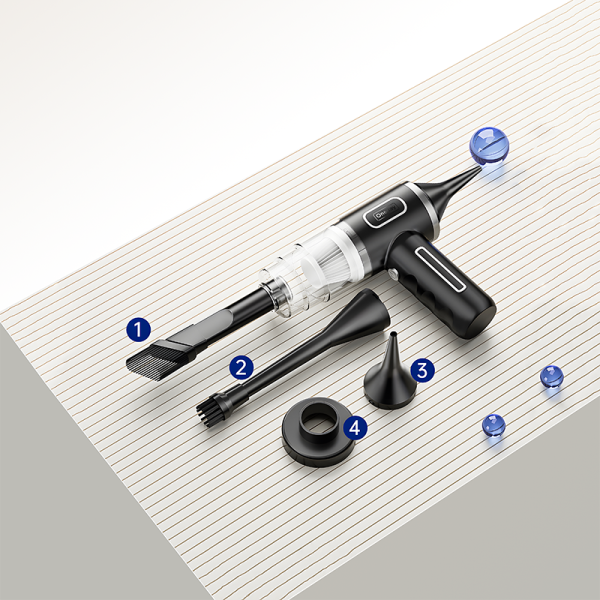 AN02 2 head Car Mini Vacuum Cleaner - 图片 5