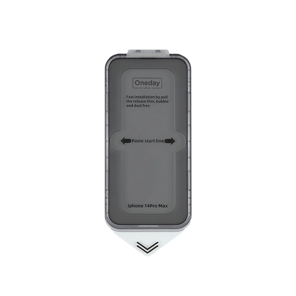 AT02 Anti - spy Dust-proof install box Tempered glass protector for IP12 to IP14 series