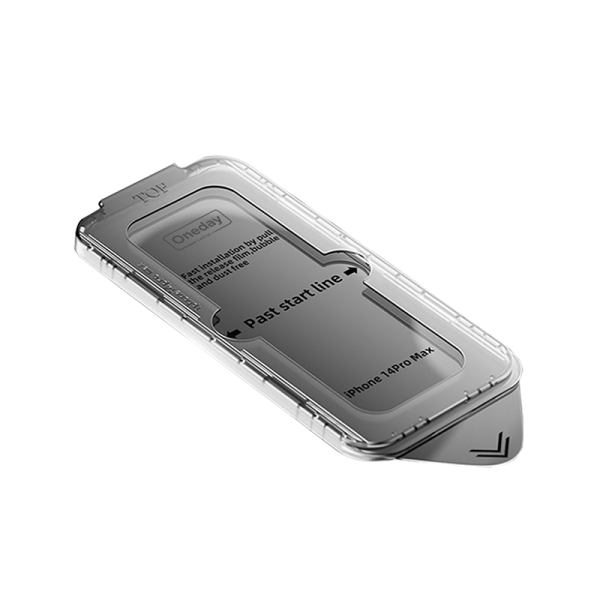 AT02 Anti - spy Dust-proof install box Tempered glass protector for IP12 to IP14 series - 图片 2