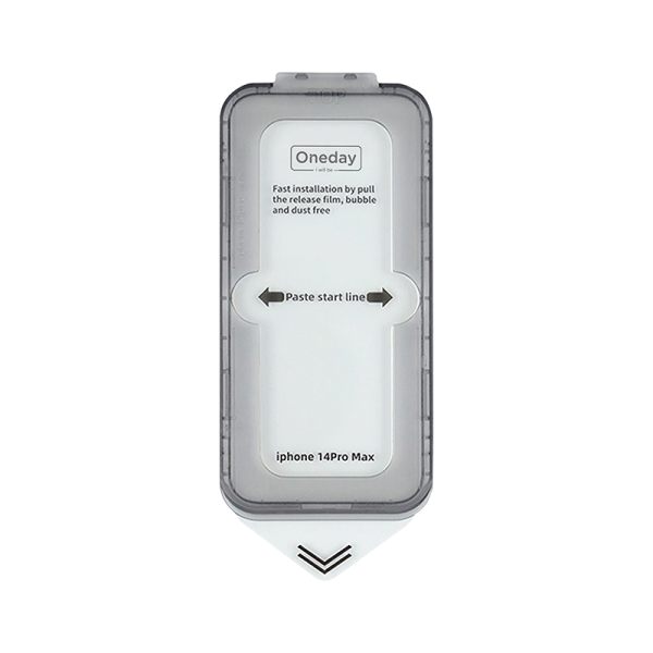 AT03 HD Dust-proof install box Tempered glass protector for IP15 series - 图片 2