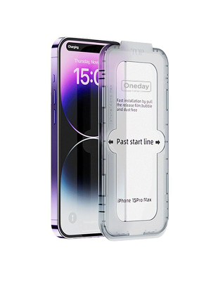AT03 HD Dust-proof install box Tempered glass protector for IP15 series