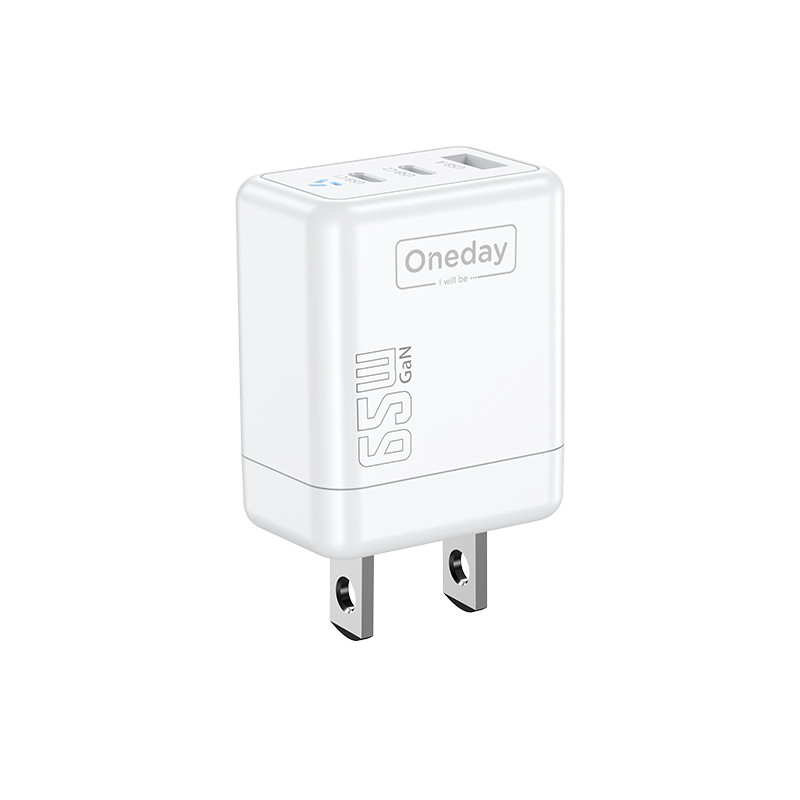 DC03 65W USB + T-ypec + T-ypec three port GaN Charger