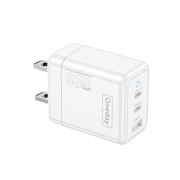 DC03 65W USB + T-ypec + T-ypec three port GaN Charger - 图片 3