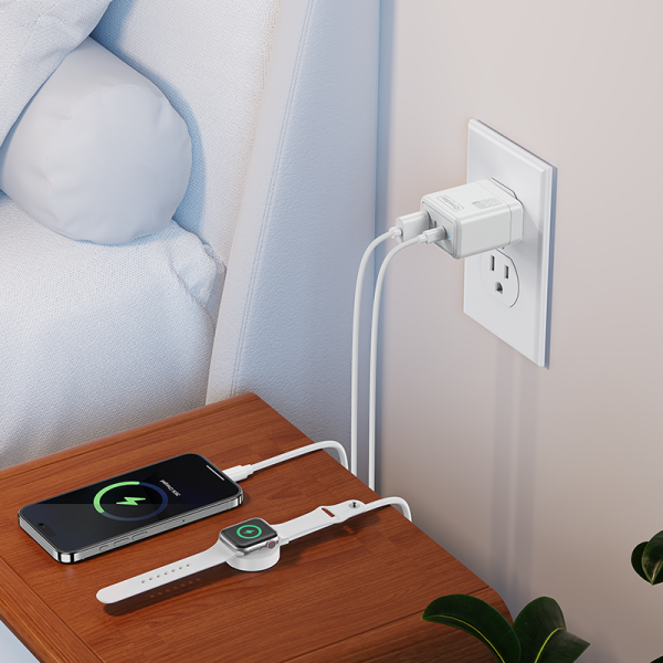 DC03 65W USB + T-ypec + T-ypec three port GaN Charger - 图片 4