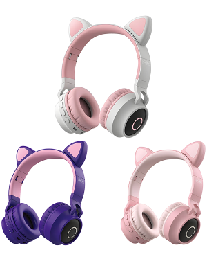 DE01 Lovely blue tooth headphone