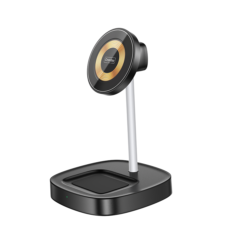 DQ01 The machine eye desk stand 2 IN 1 wireless charger