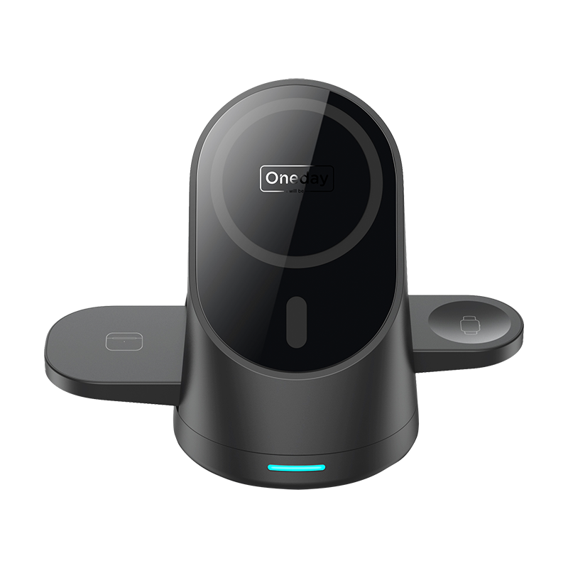 DQ08 Audrey 3 in 1 15W  Stand Wireless charger