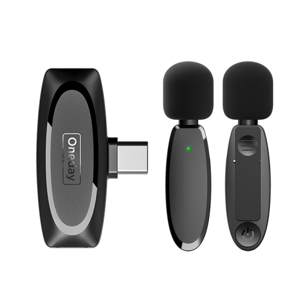 DU09 1 for 2 T-ypec  wireless Microphone