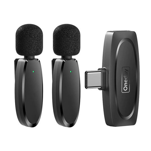 DU09 1 for 2 T-ypec  wireless Microphone - 图片 2