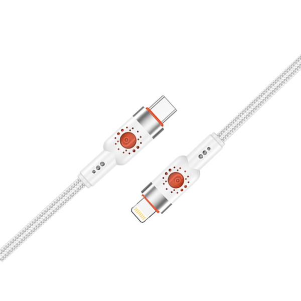 EA01 30W T-ypec to IPH 100cm braid fast charging data cable - 图片 2