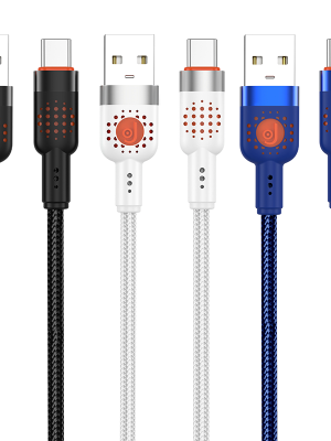 EA01 USB to T-ypec 100cm braid charging data cable