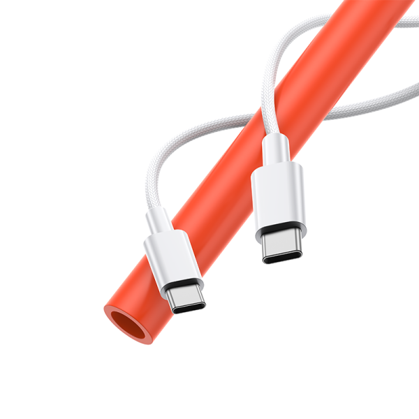 EA03 65W T-ypec to T-ypec 120cm  braid fast charging data cable - 图片 3