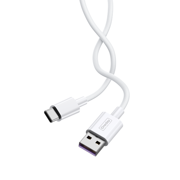 EA03 30W USB to T-ypec 120cm braid charging data cable - 图片 2