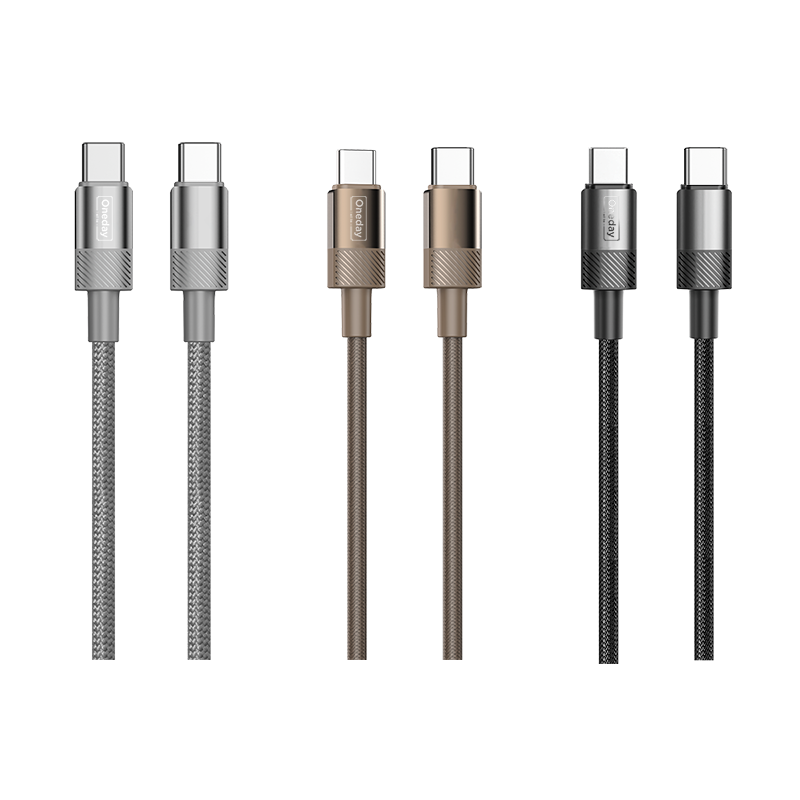 EA05 60W T-ypec to T-ypec 100cm braid fast charging data cable
