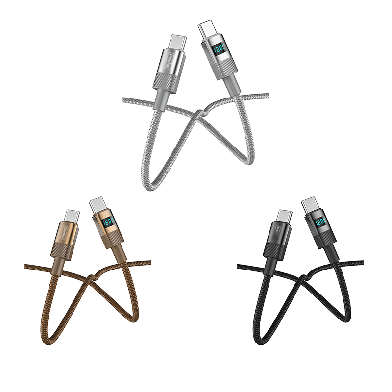EA06 60W T-ypec to T-ypec 100cm braid fast charging data cable