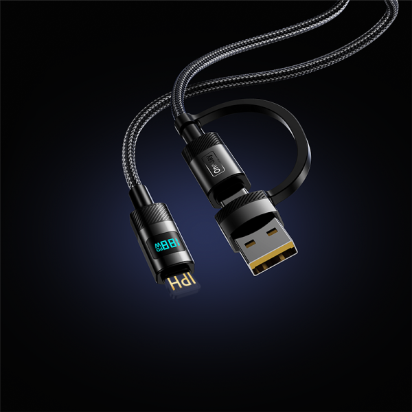 EA07 Max 30W 2 in 1  Digital fast charging cable - 图片 4