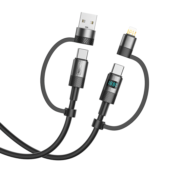 EA08 Max 60W 4 in1 Digital fast charging cable - 图片 3
