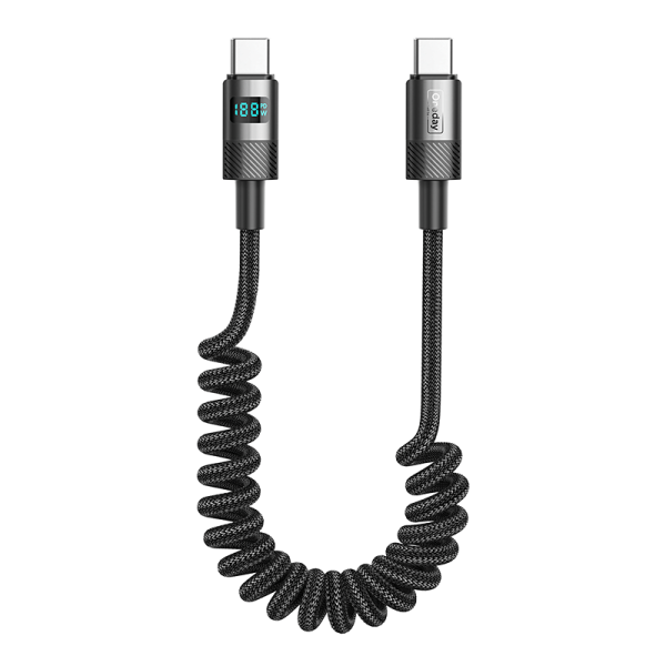 EA09 60W T-ypec to T-ypec 100cm braid fast charging data cable - 图片 2