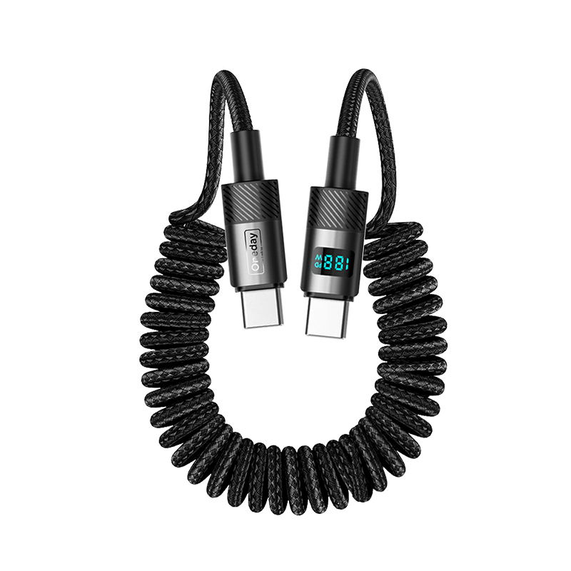 EA09 60W T-ypec to T-ypec 100cm braid fast charging data cable