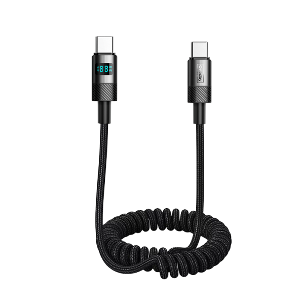 EA09 60W T-ypec to T-ypec 100cm braid fast charging data cable - 图片 3