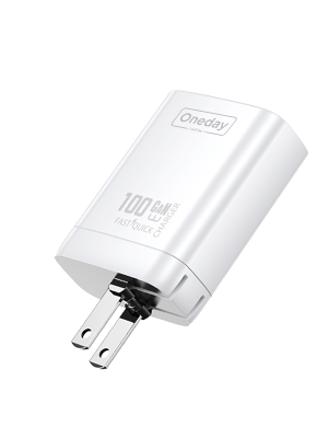 EC05 100W USB + T-ypec + T-ypec three port GaN Charger