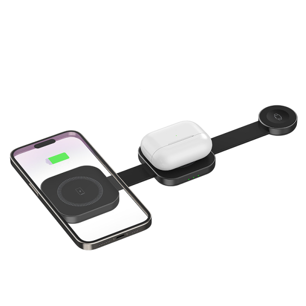 EQ03 Foldable unique 3 IN 1 wireless charger - 图片 3