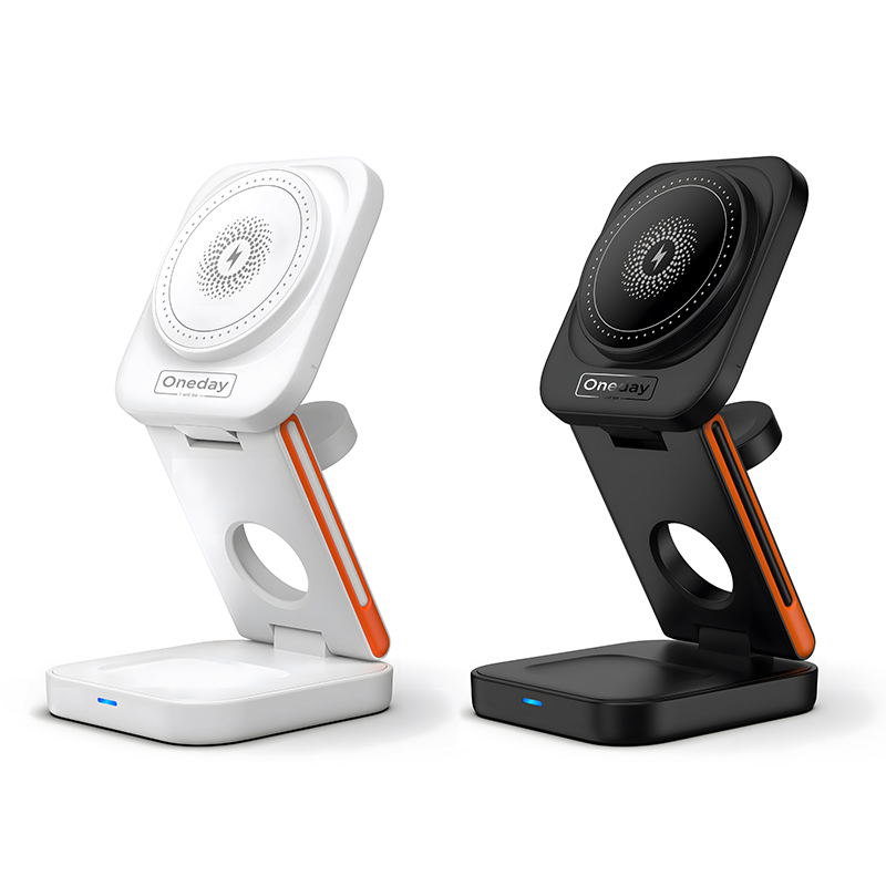 EQ04 15W 3 IN 1 Foldable Wireless charger