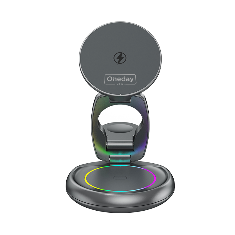 EQ05 Ryana 15W 3 IN 1 Foldable  Wireless charger