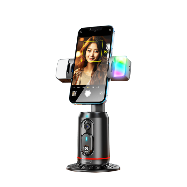 EU01 ULTRA Intelligent selfiebase with muti-colour light LED + Strong Tripod holder