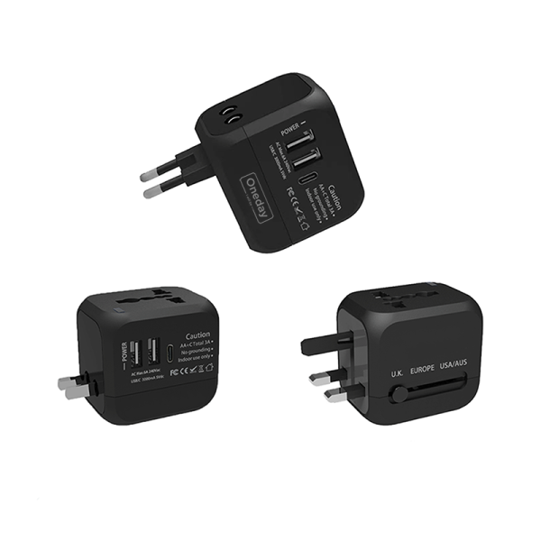 IC01  Multi-function Travel  adapter & charger