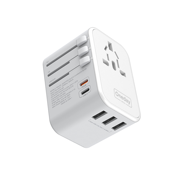 IC03 Multi-function Travel adapter & charger - 图片 3