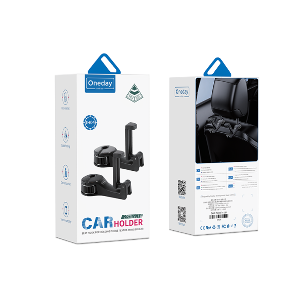 IH04 Seat hook for holding Phone / extra things in car - 图片 5