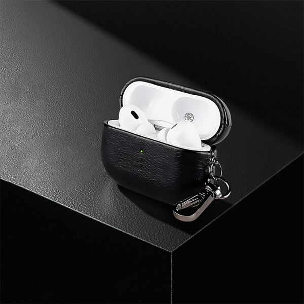 IP07 Cowhide pattern PU leather case for Airpod - 图片 4