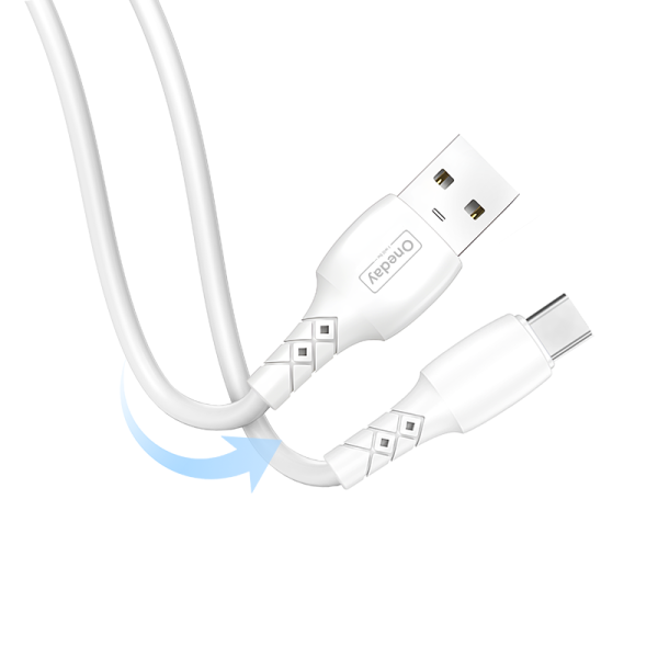 NA01 USB to T-ypec 100cm TPE charging data cable - 图片 3