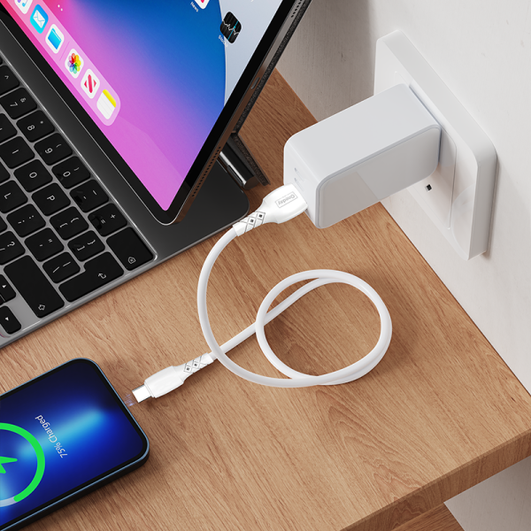 NA01 USB to T-ypec 100cm TPE charging data cable - 图片 4