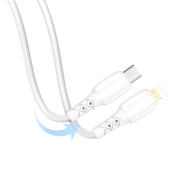 NA02 30W T-ypec to IPH 200cm TPE charging data cable - 图片 3