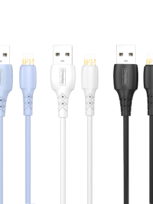NA02 USB to IPH 200cm TPE charging data cable