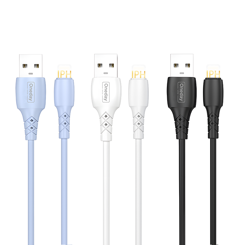 NA02 USB to IPH 200cm TPE charging data cable