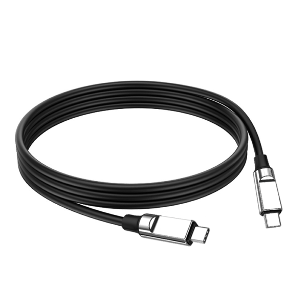 NA03 60W T-ypec to T-ypec 100cm silicone charging data cable - 图片 3