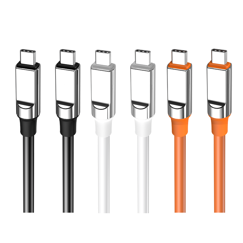 NA03 60W T-ypec to T-ypec 100cm silicone charging data cable