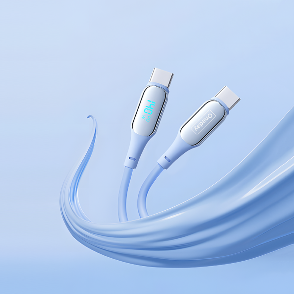 NA06 100W T-ypec TO T-ypec 120cm silicone fast charging data cable - 图片 4