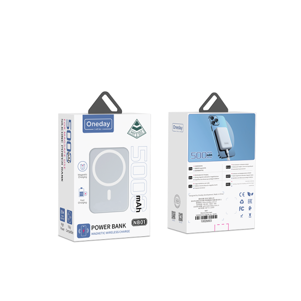 NB01 Portable power bank 5000MAH For magsafe use - 图片 5
